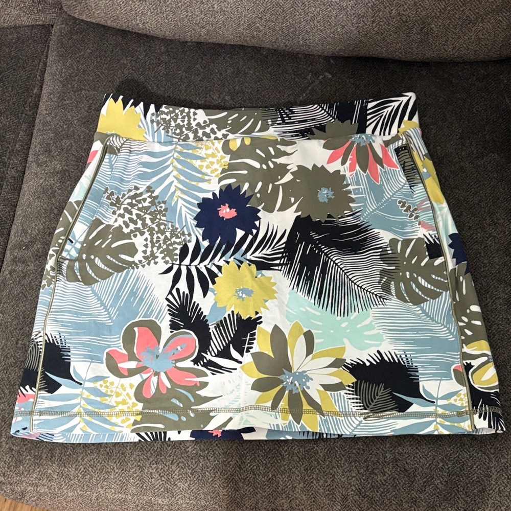 Talbots Tropical Floral Mini Skirt - Multicolor